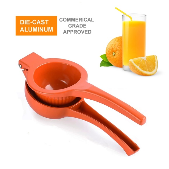 Die Cast Aluminum Metal Squeezer Lime Lemon Citrus Squeezer Hand Juicer Kitchen - Picture 4 of 6